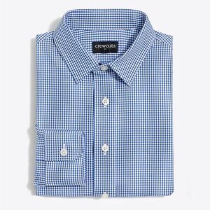 Crewcuts Boys' long-sleeve flex Thompson patterned shirt - Size 8